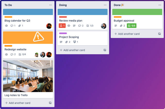 Trello Tahtası